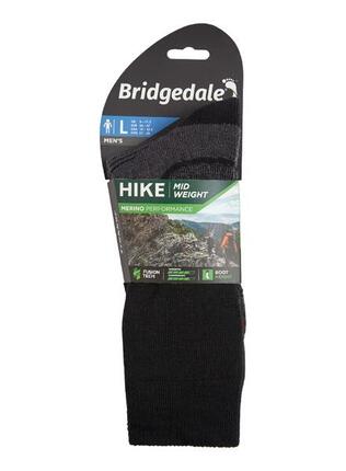 Bridgedale - Chaussettes de randonnée en laine d'épaisseur moyenne pour hommes