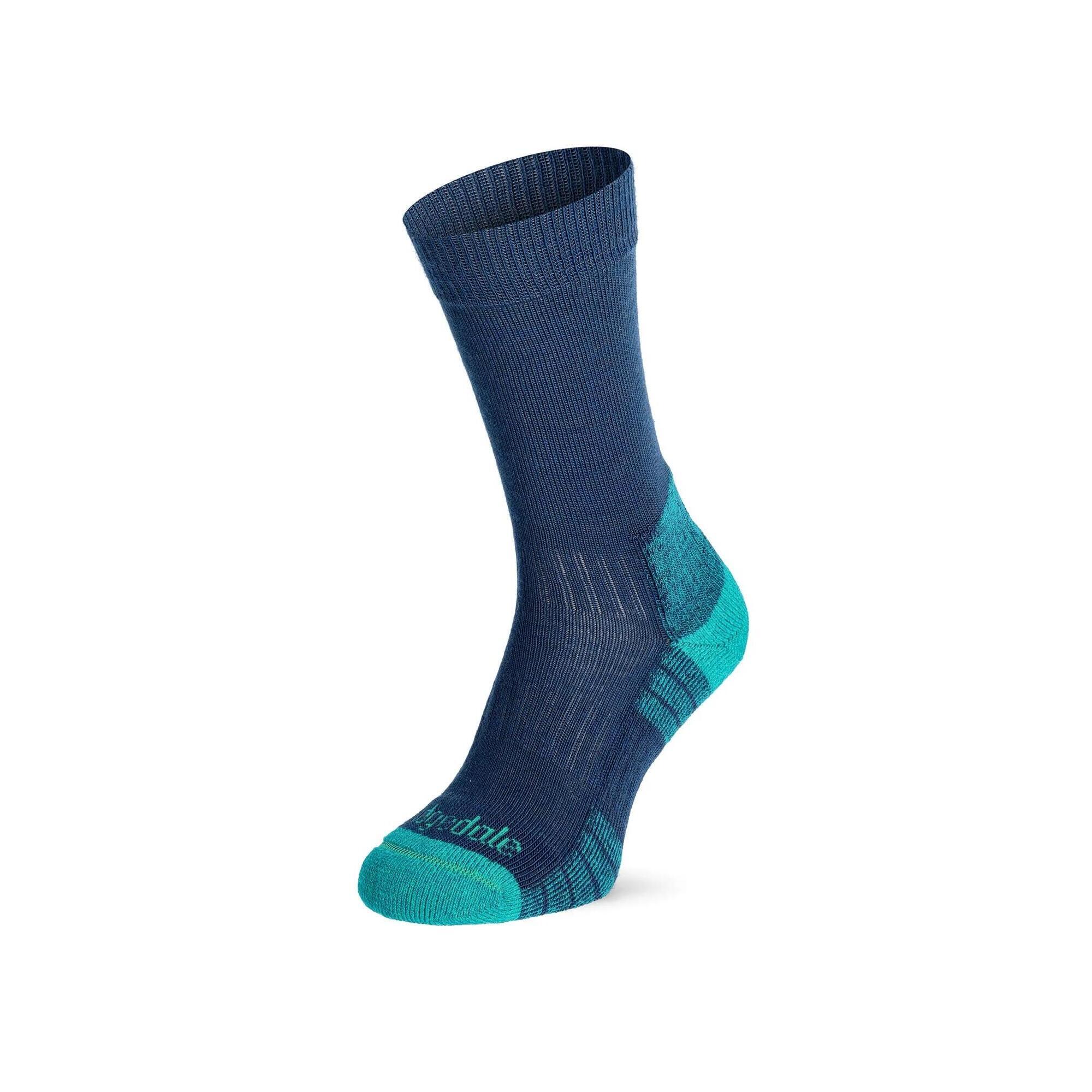 Bridgedale - Bridgedale - Chaussettes De Randonnée Légères En Laine Mérinos Pour Femmes - Chaussettes - Bleu|turquoise - 39/42 - Decathlon