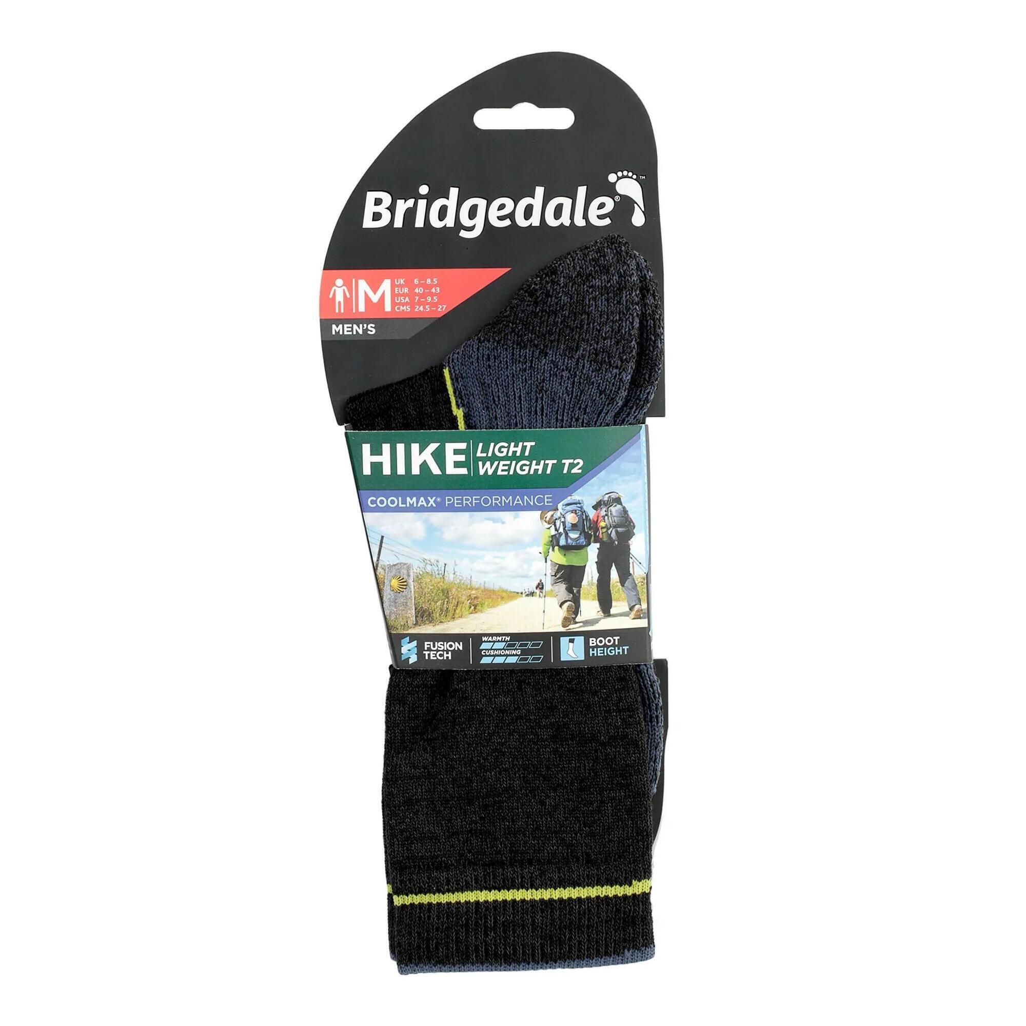 BRIDGEDALE HIKE Lightweight T2 Coolmax Performance Boot Men's - Black