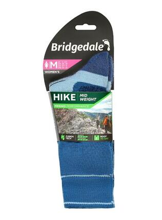 Bridgedale - Chaussettes de randonnée en laine d'épaisseur moyenne pour femmes