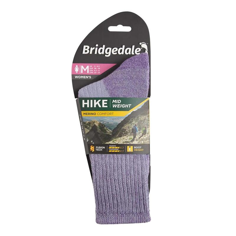 Skarpety do trekkingu damskie Bridgedale HIKE MW COM BO ORI LD