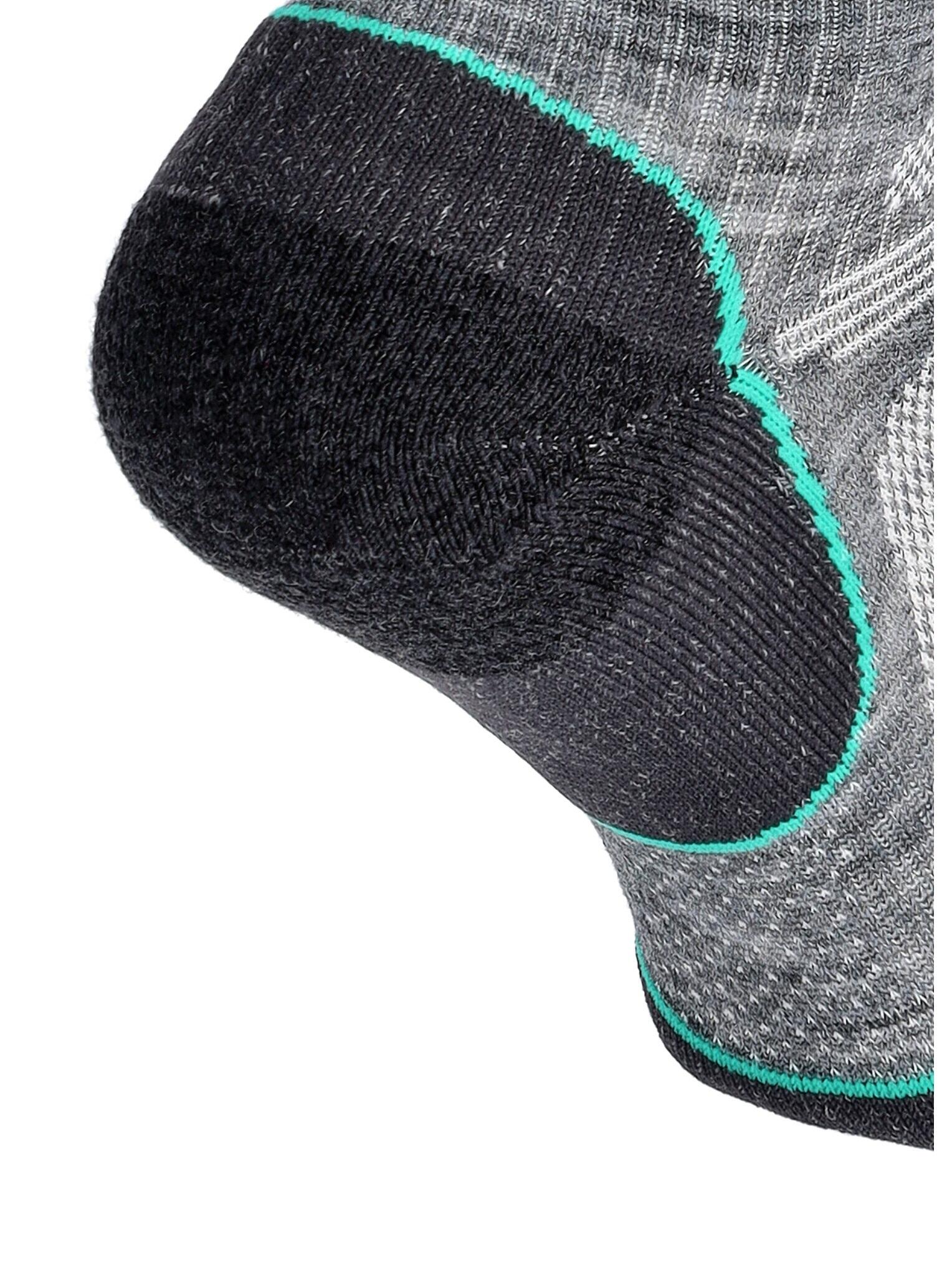 Bridgedale - Chaussettes basses de randonnée ultralégères en laine T2 pour femme 4/6