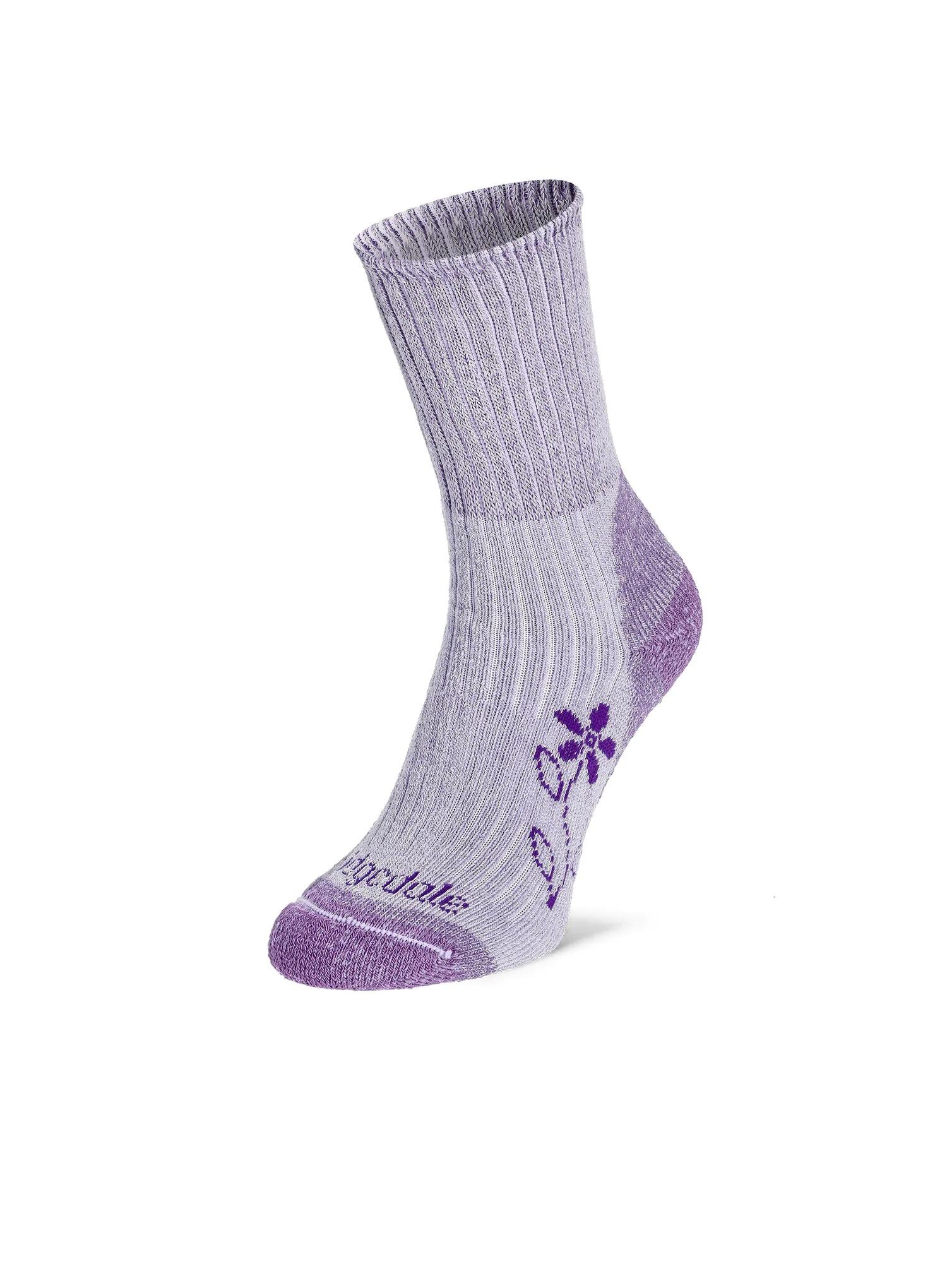 HIKE Midweight Merino Comfort Boot Women's - Violet 3/7