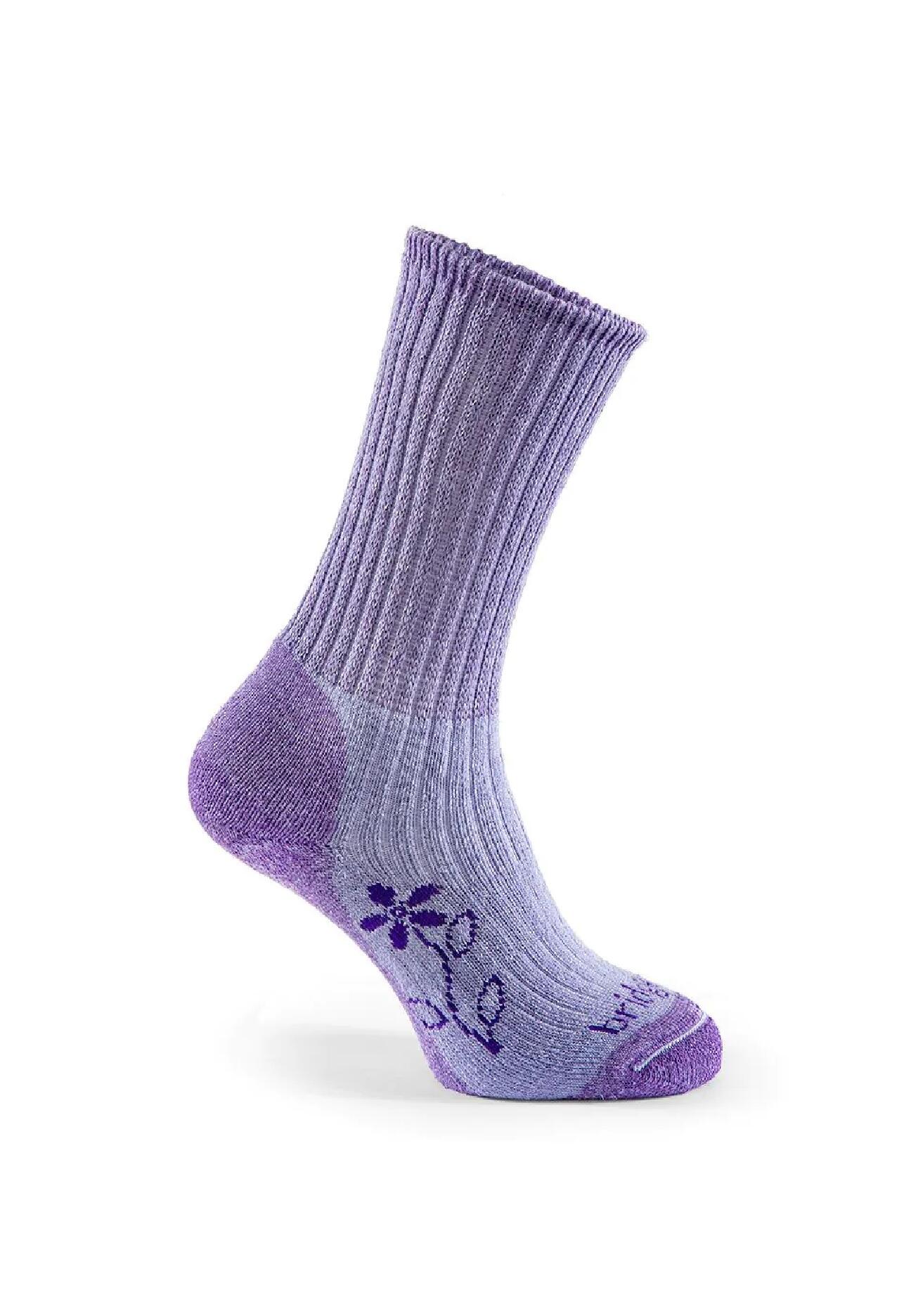 HIKE Midweight Merino Comfort Boot Women's - Violet 2/7