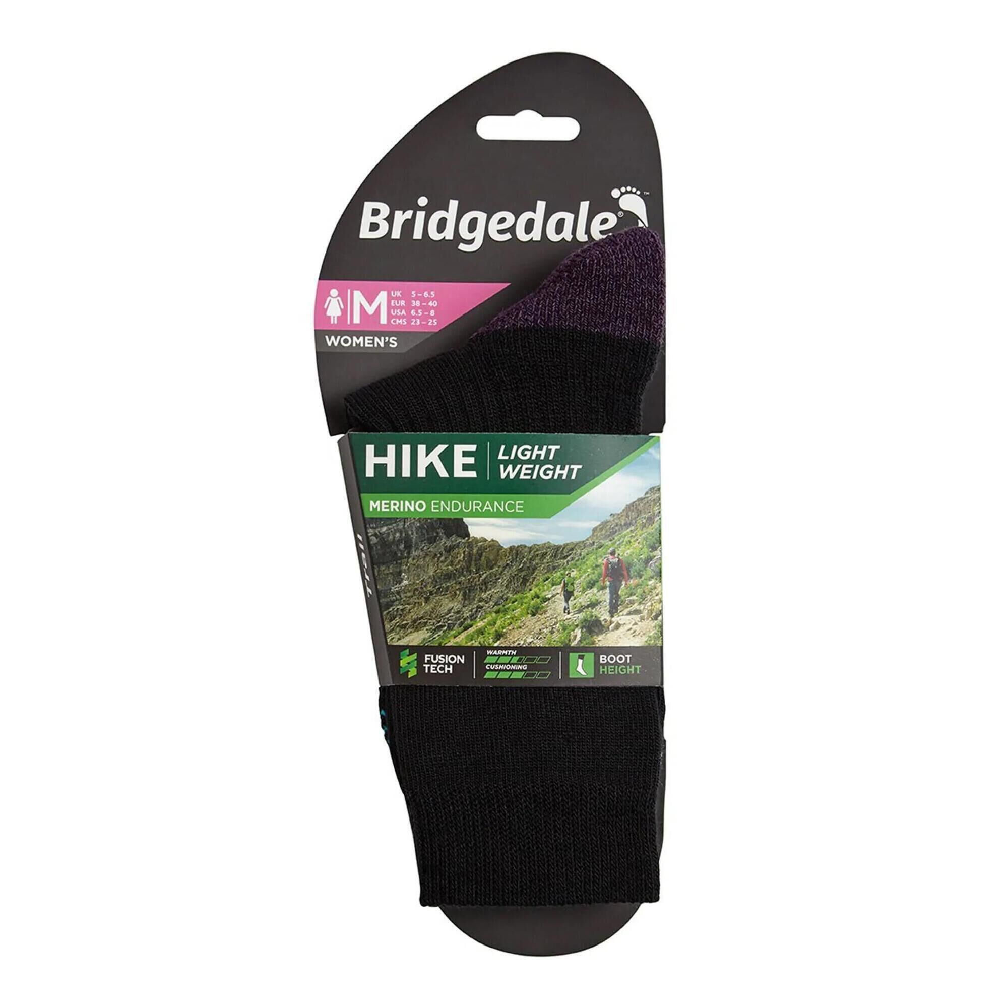 BRIDGEDALE HIKE Lightweight Merino Performance Boot Original Women's - Black