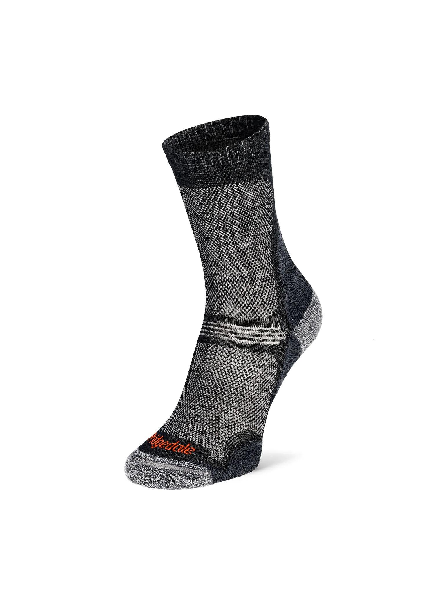 Bridgedale - Chaussettes de randonnée ultralégères en laine T2 pour hommes 2/7