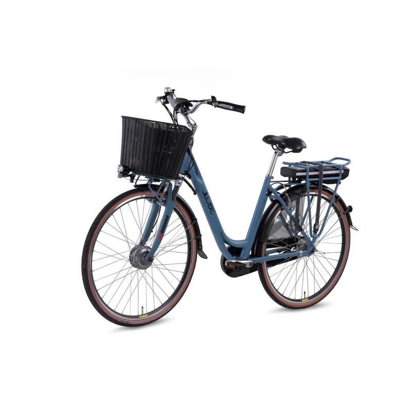 Vélo électrique femme,avec panier,Blue Motion 3.0,Nexus 7,13Ah,bleu