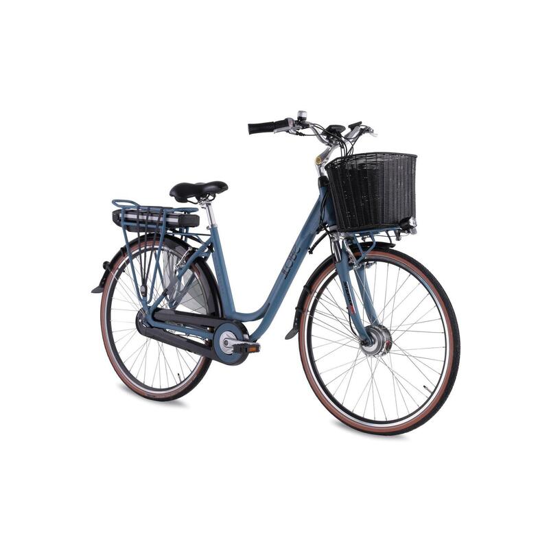 Vélo électrique femme,avec panier,Blue Motion 3.0,Nexus 7,13Ah,bleu
