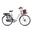 Vélo électrique femme,avec panier,White Motion 3.0,Nexus 7,13Ah,blanc