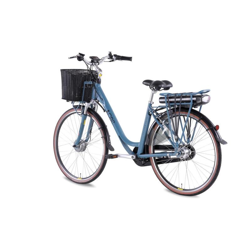 Vélo électrique femme,avec panier,Blue Motion 3.0,Nexus 7,13Ah,bleu