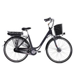 Vélo électrique femme,avec panier,Grey Motion 3.0,Nexus 7,13Ah,gris