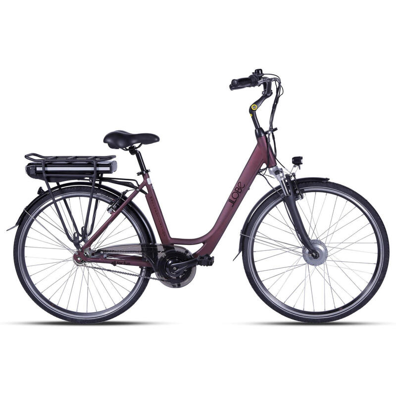 Llobe ebike Metropolitan Joy 2.0 50cm Nexus 7 naaf 13Ah rood