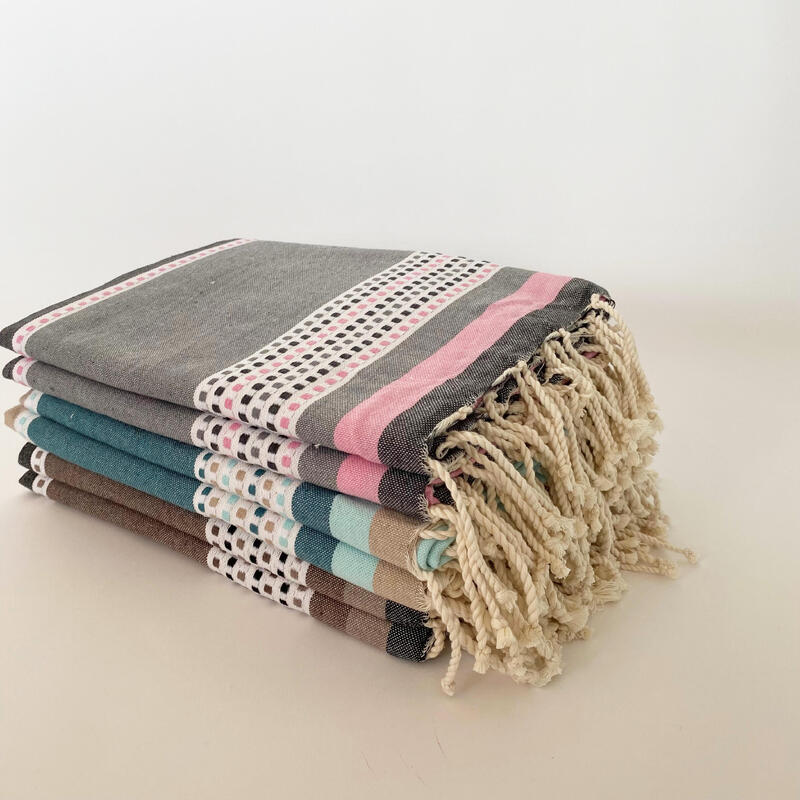 Fouta Banado Tradicional Rosa 100x200 190g/m² (1,5lbs)