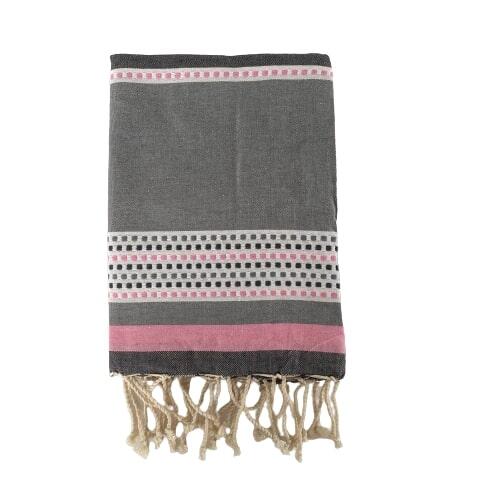 Fouta Banado Tradicional Rosa 100x200 190g/m² (1,5lbs)