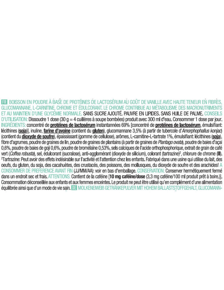 Diet shake - 720g Vanille de Biotech USA 3/5
