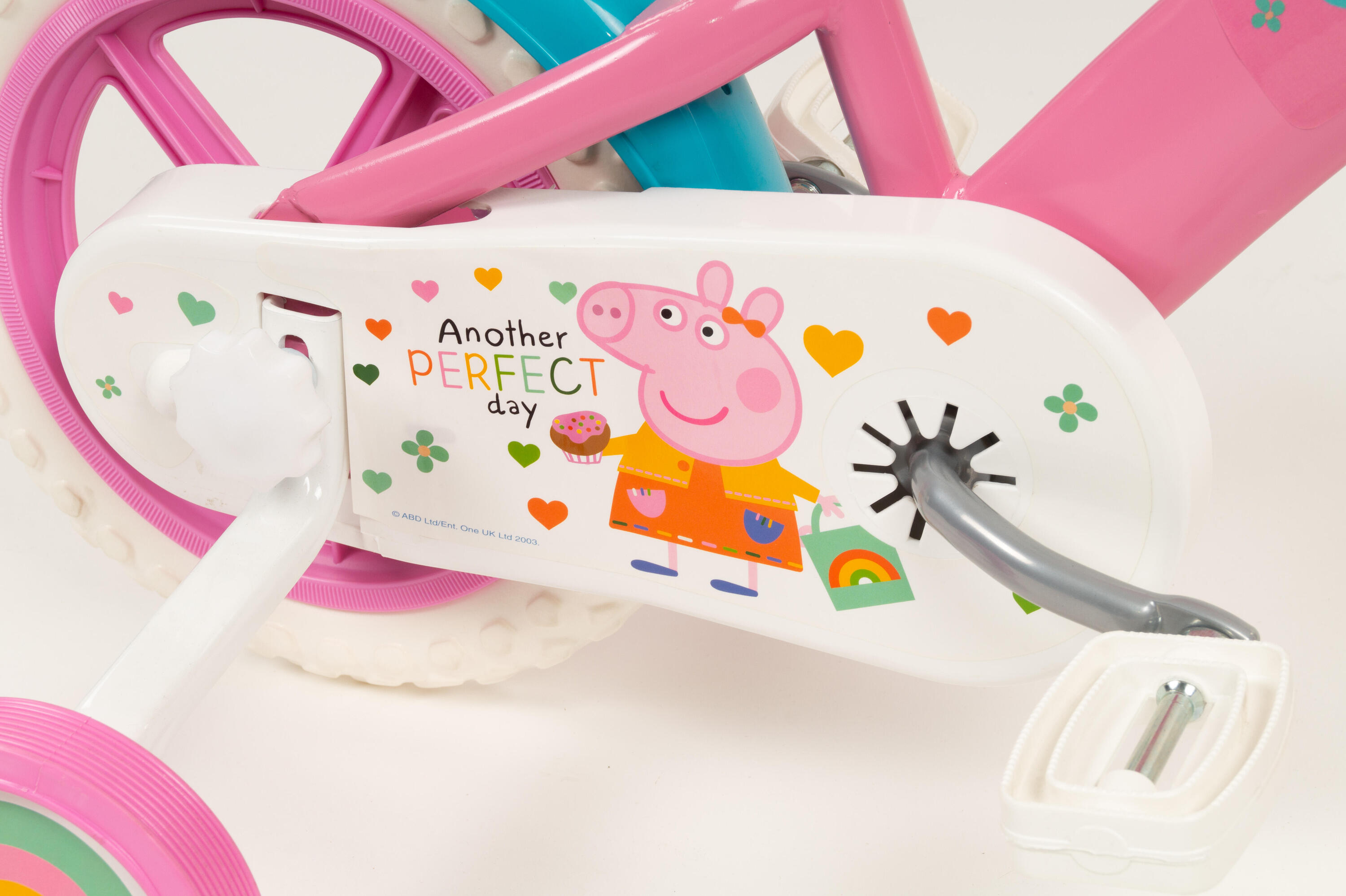 Peppa Pig 12" Bicycle - Pink 3/6