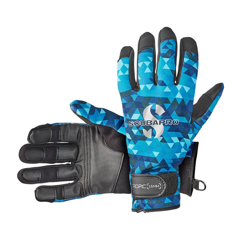 Tropic Adult Unisex Dive Gloves 1.5MM - Aegean
