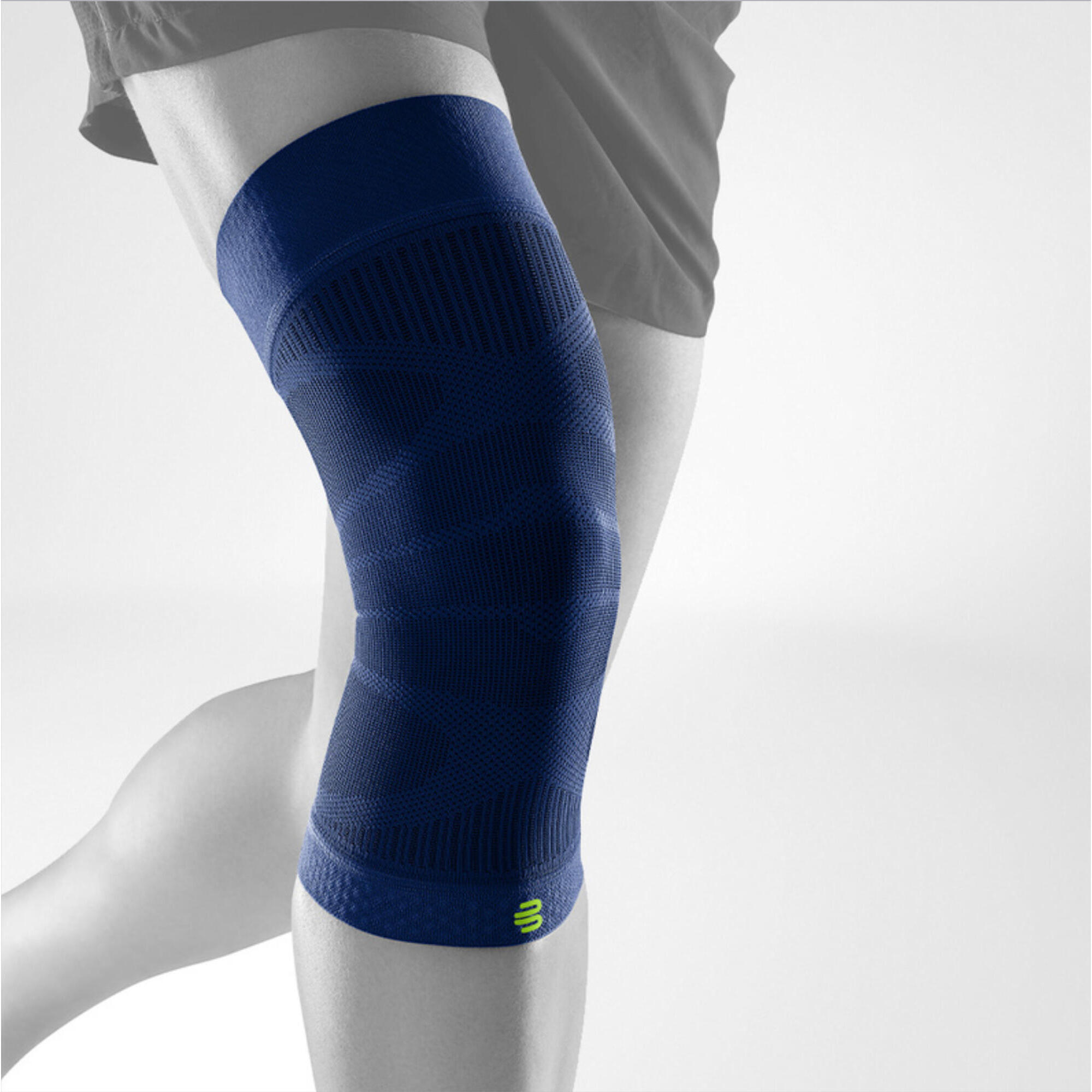 Bauerfeind - Genouillère Compression Sportive Bauerfeind - Genouillère De Maintien - Bleu - 48 Xl - Decathlon