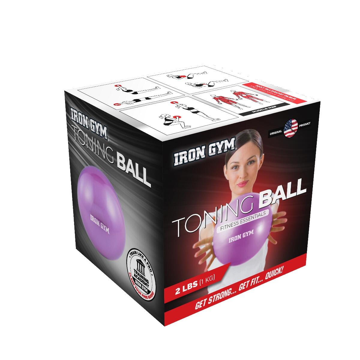 Iron Gym – Toning Ball – 1kg 2/3