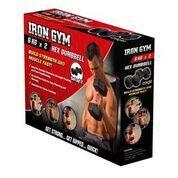 Iron Gym Dumbbell Set 2 x 6 kg, gewichten krachttraining fitness accessoires