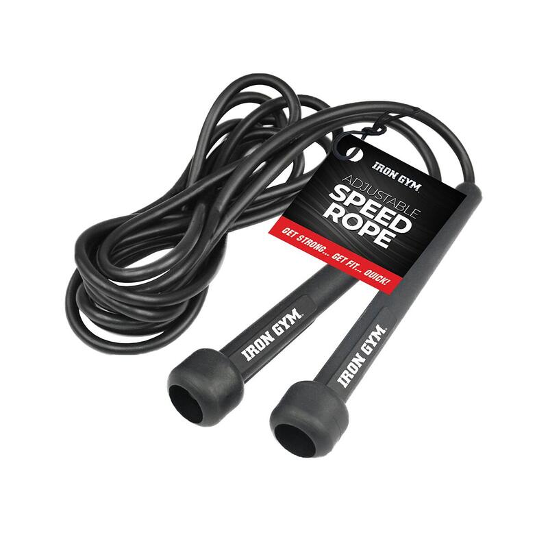 Iron Gym Adjustable Speed Rope, Fitness kabel, touw, Springtouw