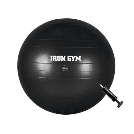 Iron Gym Gymnastikball 75 cm mit Pumpe