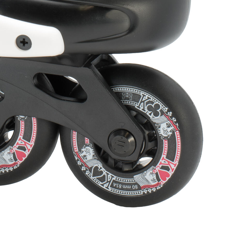 FR X 80 UNISEX INLINE FITNESS & FREERIDE SKATES – BLACK 4/4