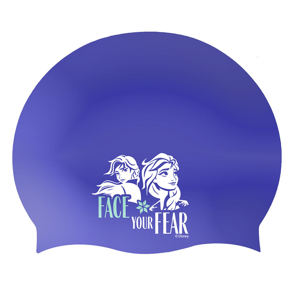 Seven - Bonnet De Bain Pour Enfants - Frozen Ii - Bonnet De Bain - Blanc|violet - Taille Unique - Decathlon