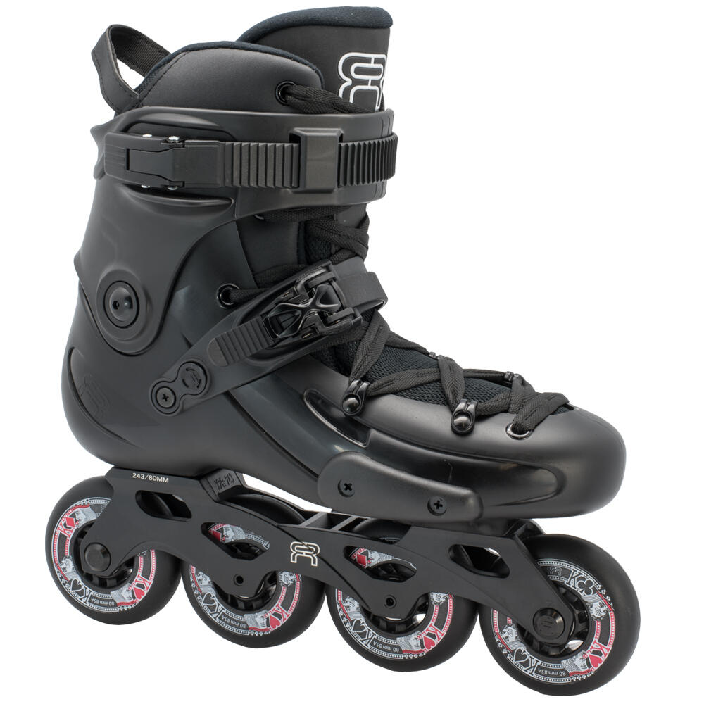 FR 3 80 UNISEX INLINE FITNESS, FREESTYLE & FREERIDE SKATES – BLACK 1/4