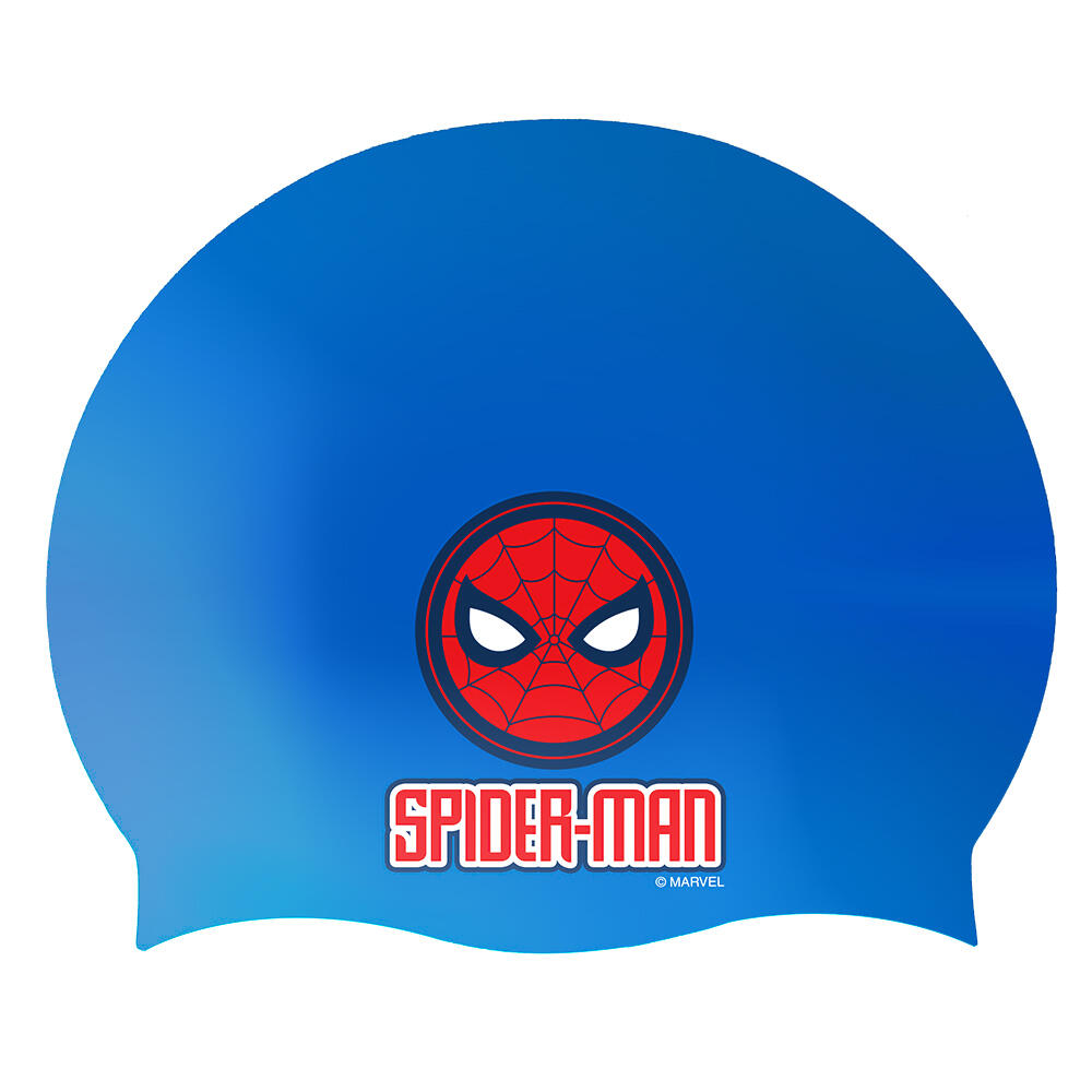 Swimming cap Spider-Man design for children