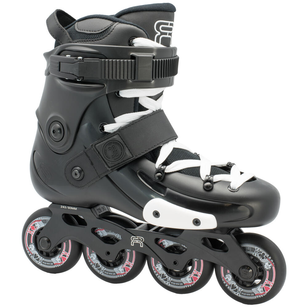 FR SKATES FR X 80 UNISEX INLINE FITNESS & FREERIDE SKATES – BLACK