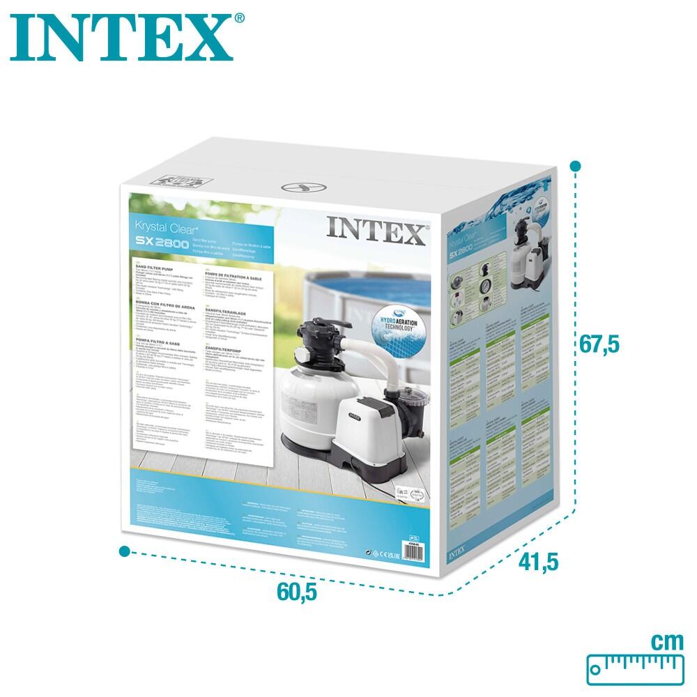 Intex 26648 - Pompa Filtro a Sabbia Krystal Clear, 10500 L/h 7/7