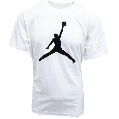 T-shirt nike jordan jumpman, wit, mannen