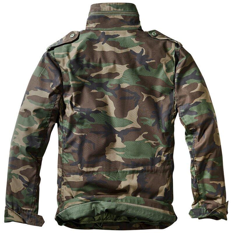 Brandit M65 Classic Jacket Herren (Woodland) Größe 2XL 2/4