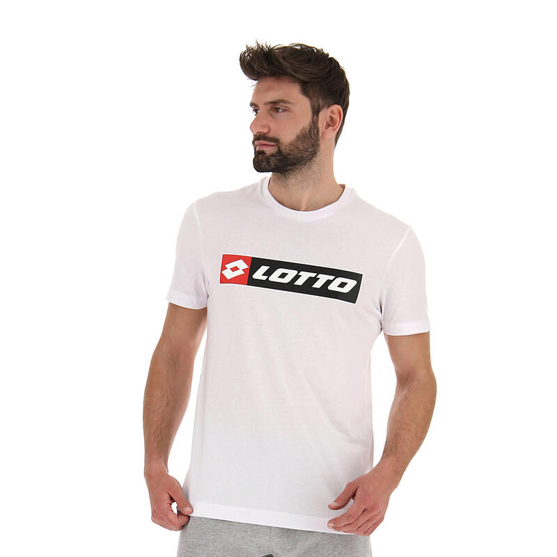 Koszulka sportowa z krótkim rękawem męska LOTTO TEE LOGO