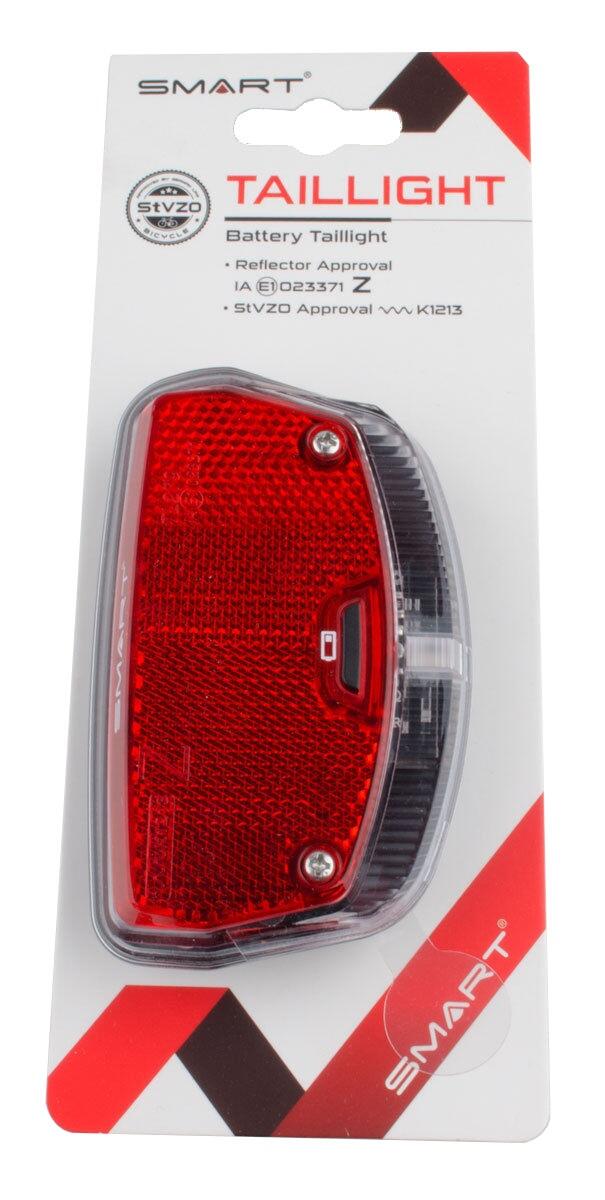 Smart LED achterlicht. montage 80mm. incl. batterijen (hangverpakking). 2/4