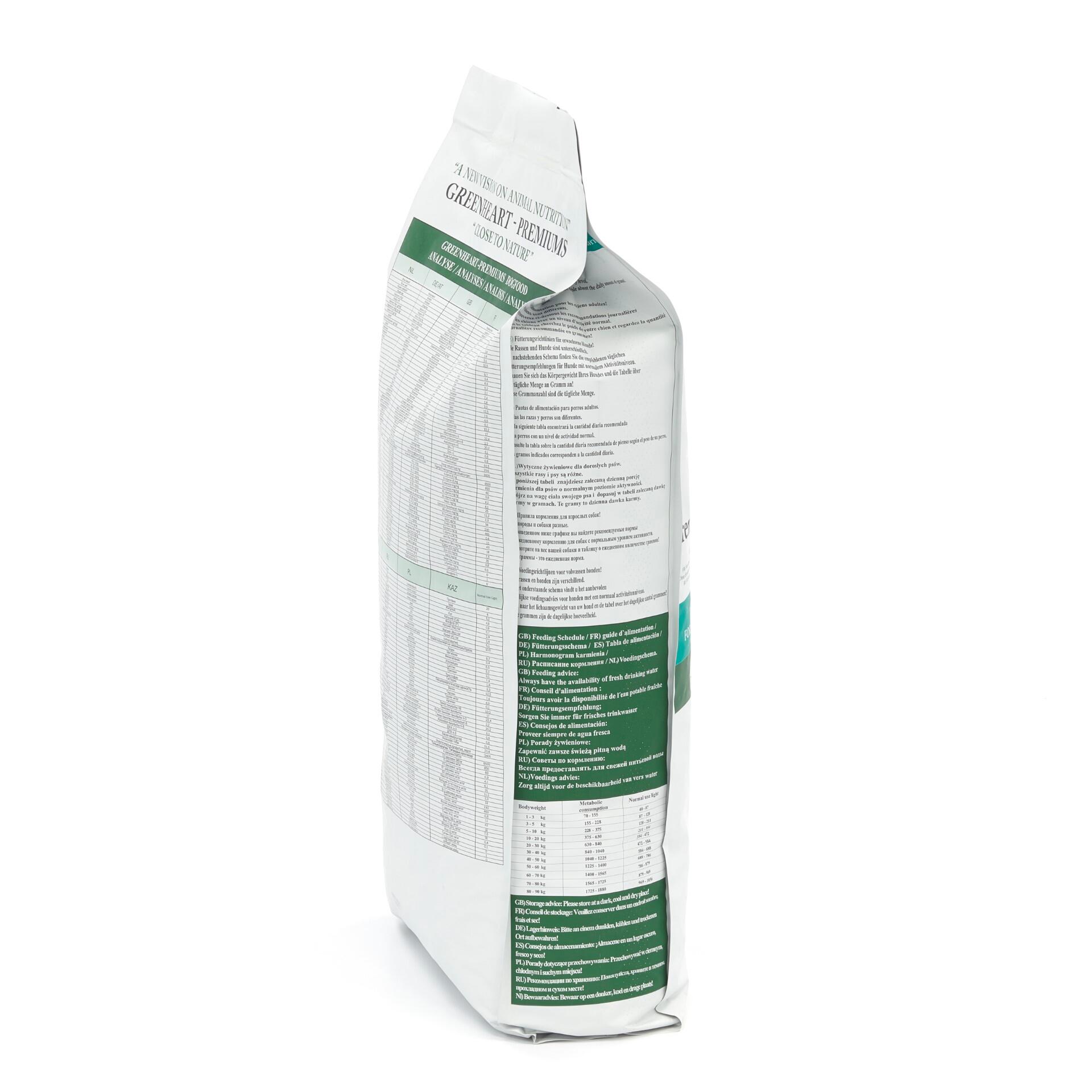 Croquettes chien adulte allégée au poulet - Greenheart Normal Use Light  - 12KG 4/5