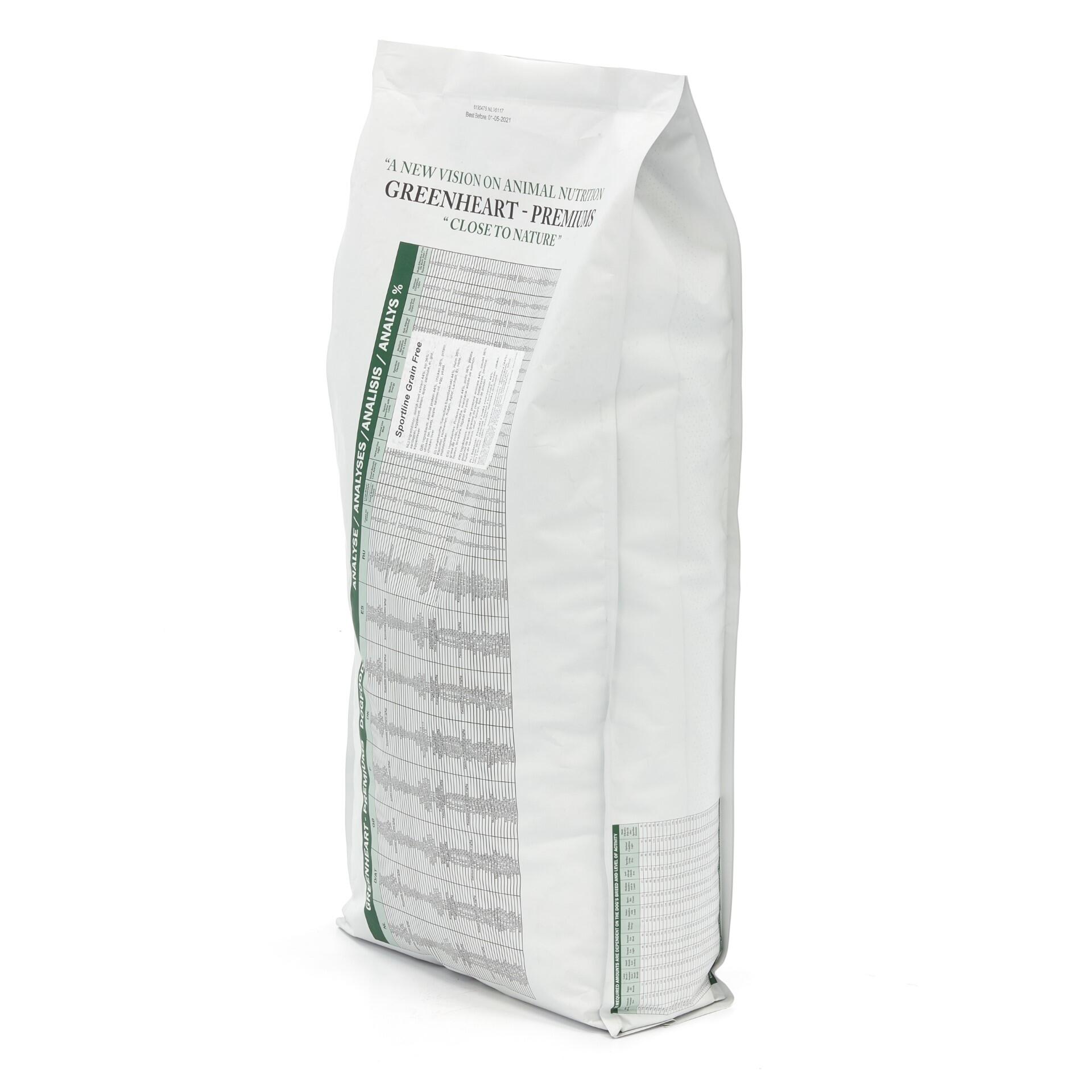 Croquettes chien adulte sport intense - Greenheart Sportline Grain Free - 12Kg 4/5