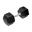 Hexa Dumbbell Black 27,5kg, Gewichten Krachttraining Fitness, Crossfit