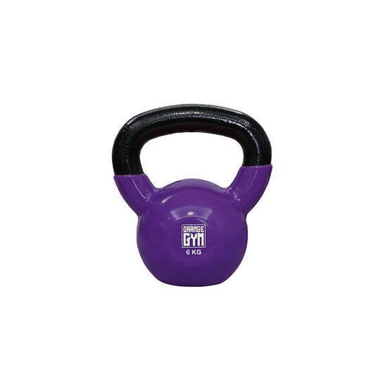 Orange Gym – Vinyl-Kettlebell – 4 kg