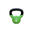 Orange Gym – Vinyl Kettlebell – 4kg