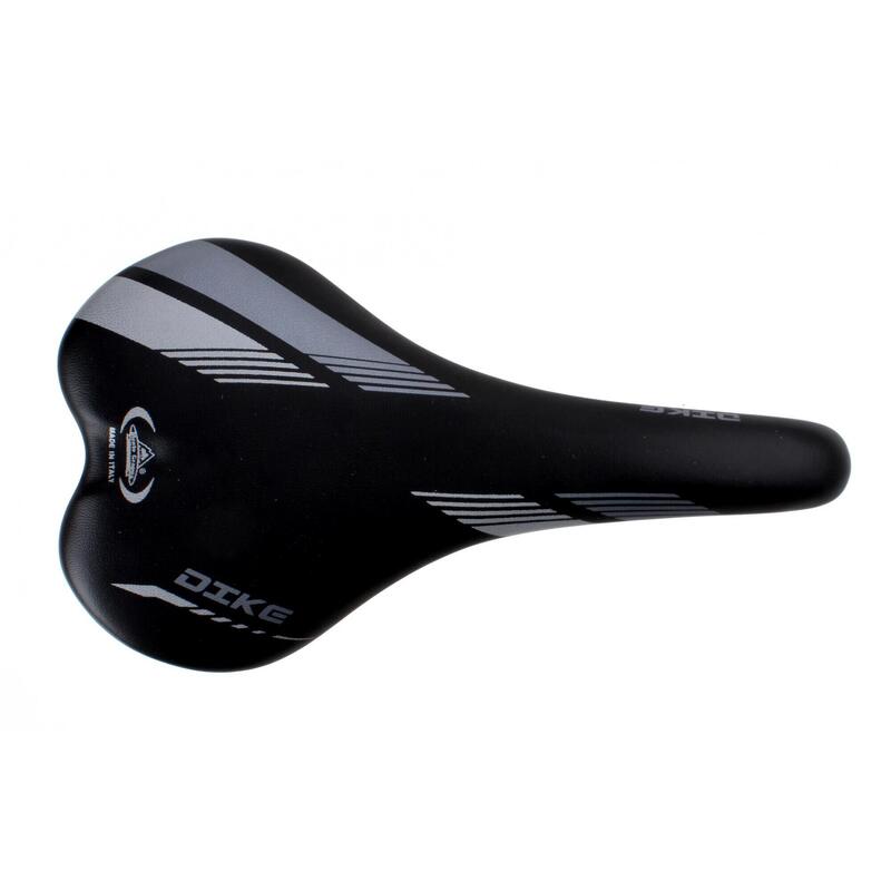 Selle Monte Grappa zadel Dike 280 x 150 mm unisex zwart