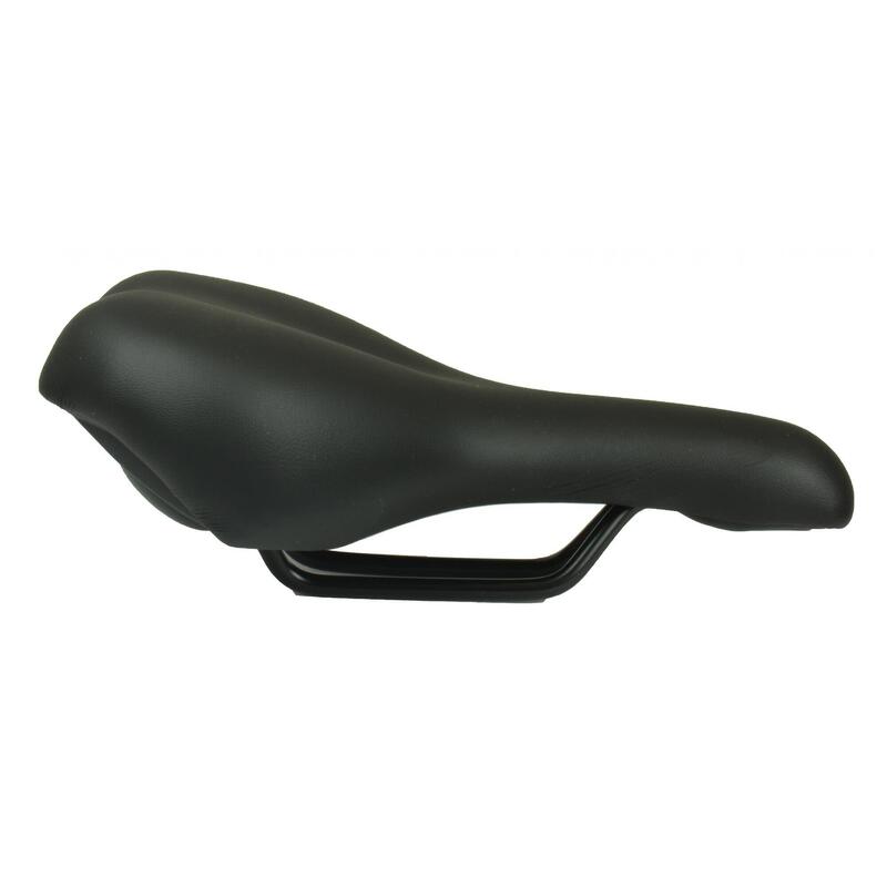 Selle Monte Grappa zadel Nevea 260 x 205 mm dames zwart