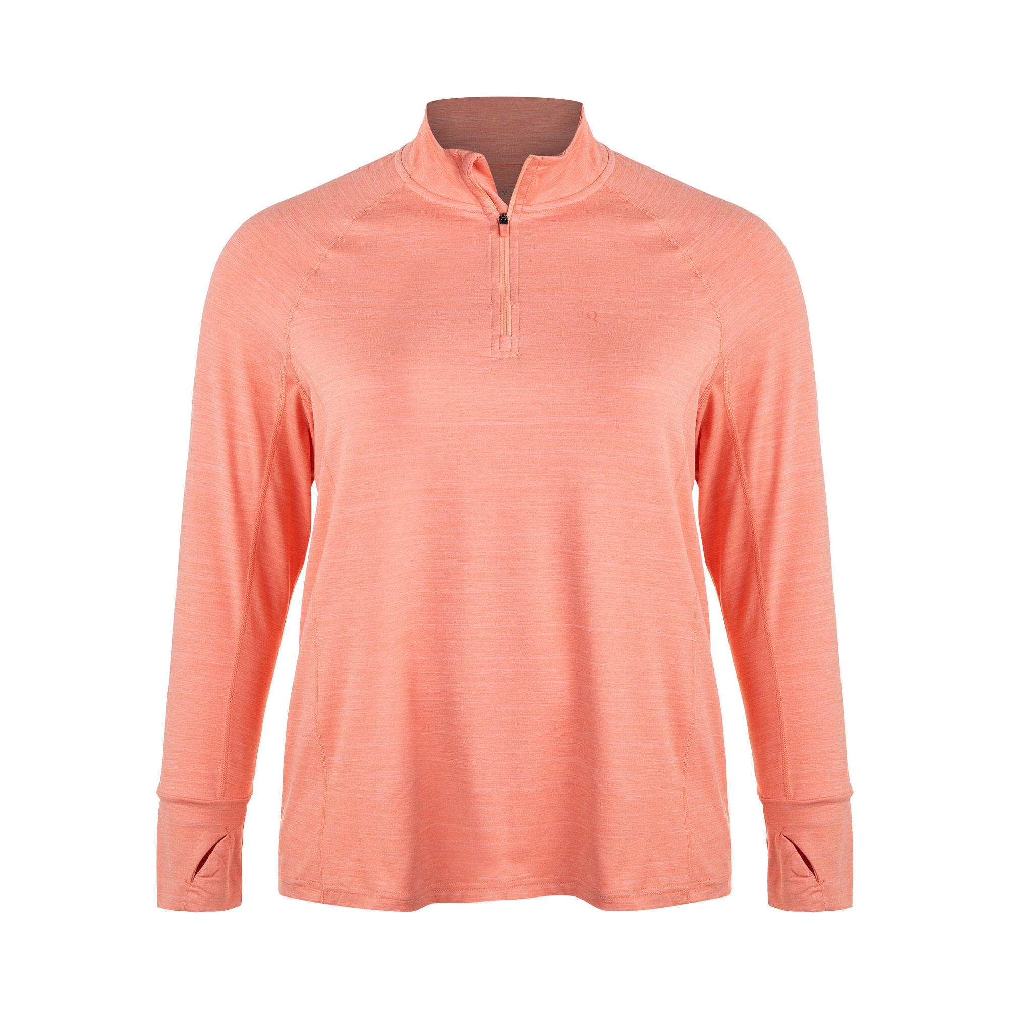 Endurance Q - T-shirt Fonctionnel Fermier - T-shirt Manches Longues - Orange|rouge - 48 Xl - Decathlon