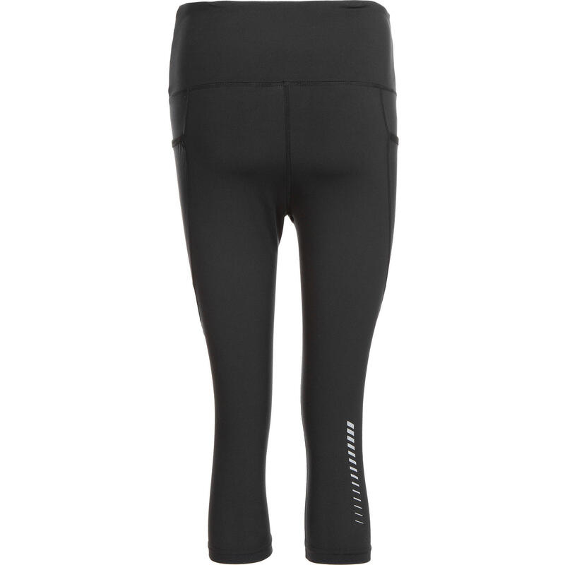 Tights Energy W 3/4 Laufsport Damen Black Atmungsaktiv ENDURANCE