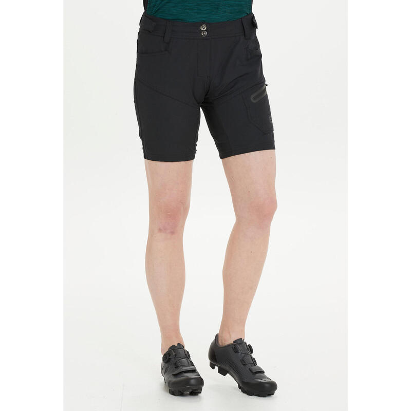Radshorts Jamilla W 2 in 1 Biken/Radsport Damen Black Atmungsaktiv ENDURANCE