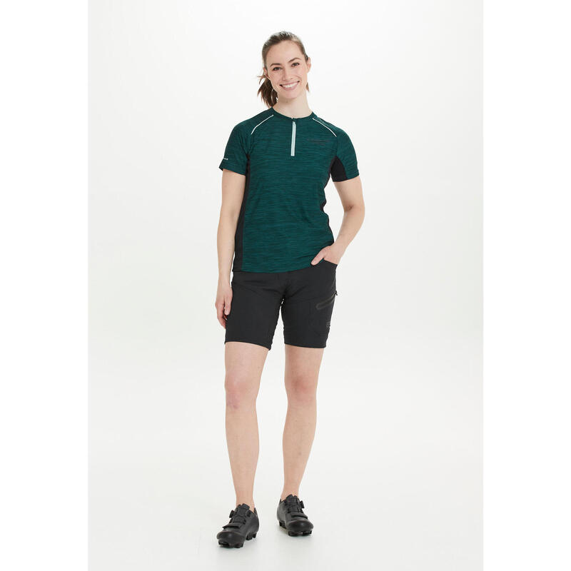 Radshorts Jamilla W 2 in 1 Biken/Radsport Damen Black Atmungsaktiv ENDURANCE