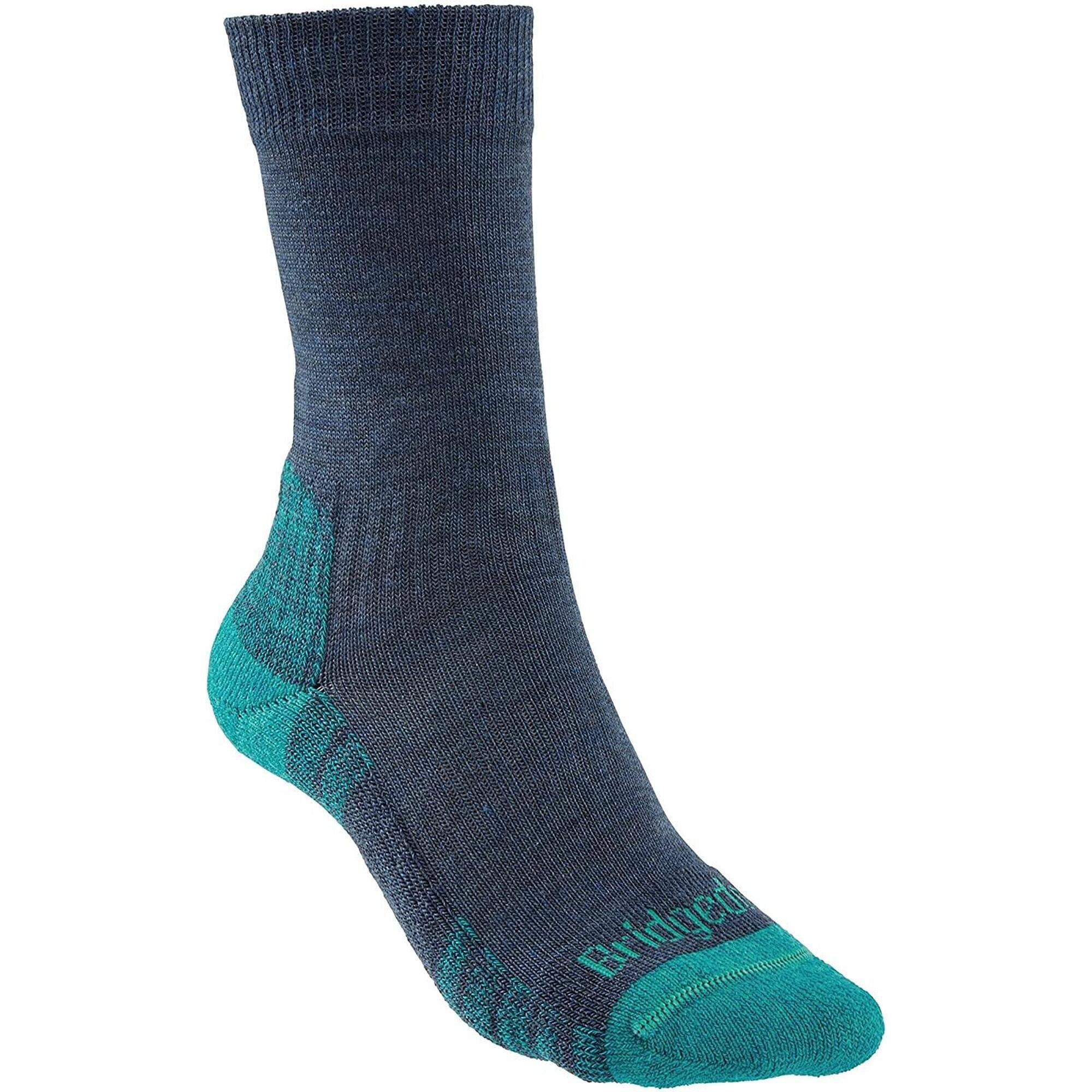 Bridgedale - Bridgedale - Chaussettes De Randonnée Légères En Laine Mérinos Pour Femmes - Chaussettes - Bleu|turquoise - 35/38 - Decathlon