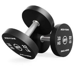 Haltères ronds professionnels en uréthane (2kg - 37kg)