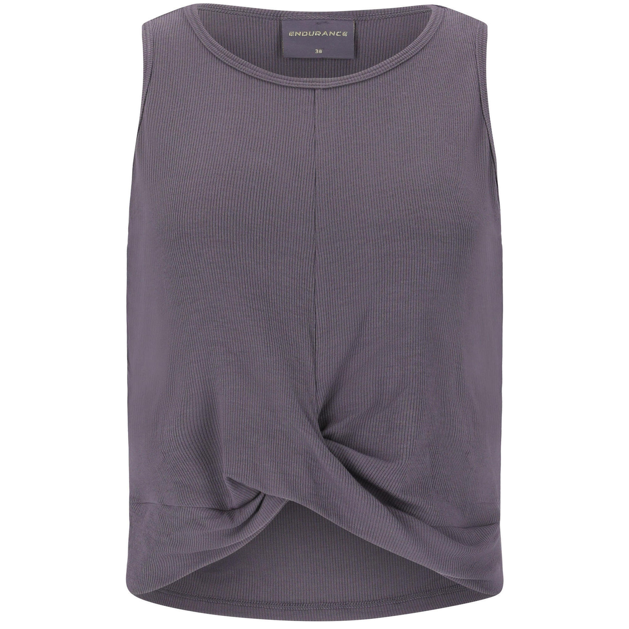 Endurance - Débardeur Katero - T-shirt Sans Manche - Gris|violet - 46 L/xl - Decathlon